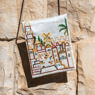 Jerusalem Embroidered Pouch