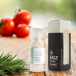 Dead Sea Salt Grinder with Rosemary by 424 Salt