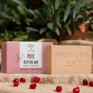 Olive Oil Pomegranate soap