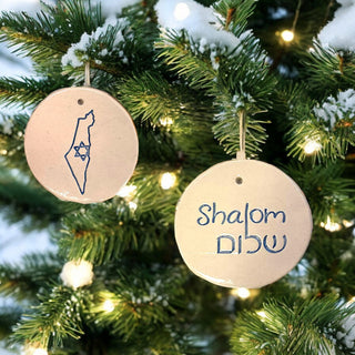 Israel Shalom Ceramic ornament